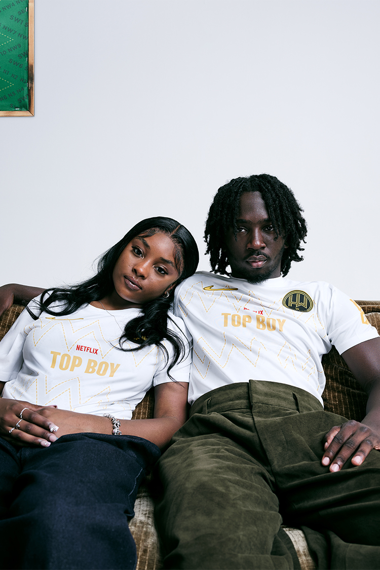 Created By Netflix TOP BOY Away Jersey